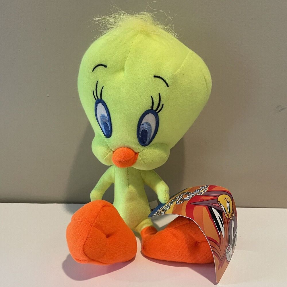 Looney Tunes Tweety Bird Plush 10" Toy Factory Warner Stuffed Doll Plush NWT